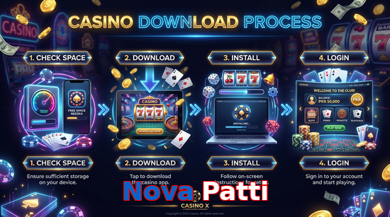 Game list for Nova Patti download section