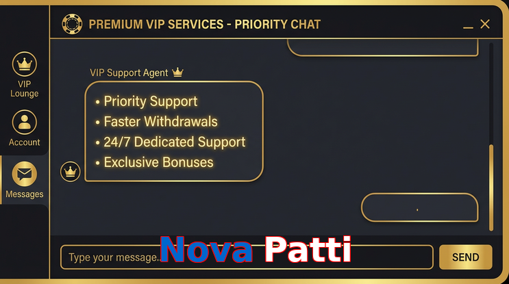 Payment and PKR controls in Nova Patti